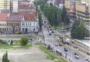 Obraz podglądu z kamery internetowej Košíce - Štúrova-Južná Trieda